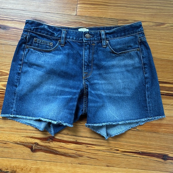 J. Crew Ladies Denim Shorts Cut-Off Size 28 - Picture 8 of 9